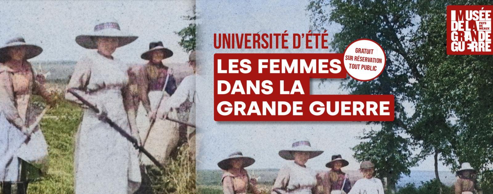 Université d'été du Musée de la Grande Guerre