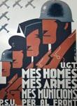 Affiche de Guerre : la guerre d'Espagne