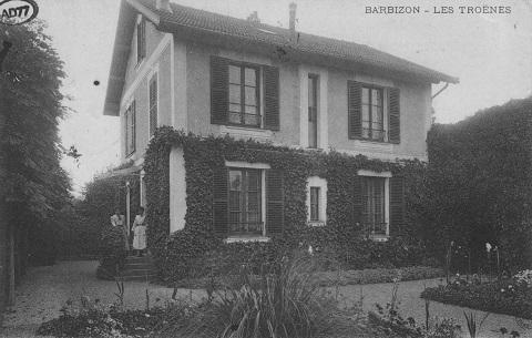 Villa Les Troënes à Barbizon.