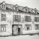 Illustration d'une façade de maison