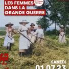 affiche de l'université d'été "Les femmes dans la Grande Guerre"