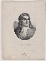 Portrait du comédien et dramaturge Florent Carton, dit Dancourt.