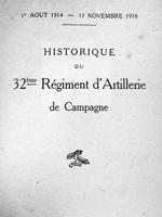 page couverture historique regiment