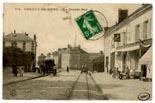 La Grande rue de Chailly-en-Bière.