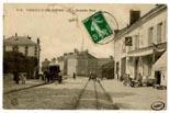 La Grande rue de Chailly-en-Bière.