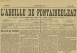 Journal Abeille de Fontainebleau