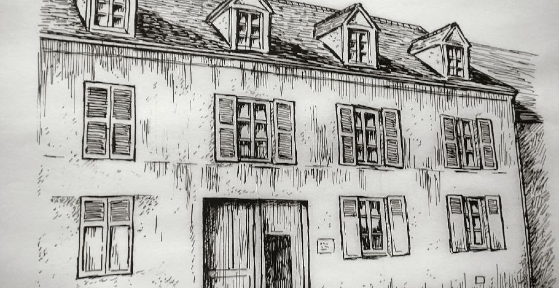Illustration d'une façade de maison