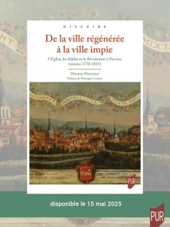 Couverture du livre avec tout en haut le titre, le sous-titre et le nom de l'auteur, en-dessous représentation de la ville de Provins avec de nombreux clochers