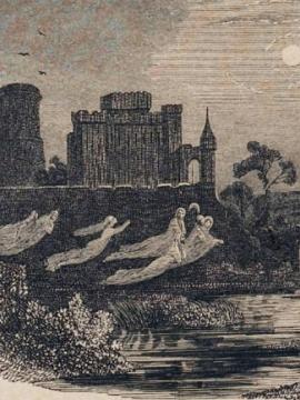 gravure illustrant les revenants de Blandy 