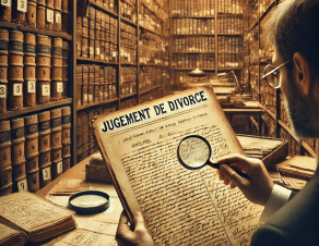 Illustration jugement de divorce