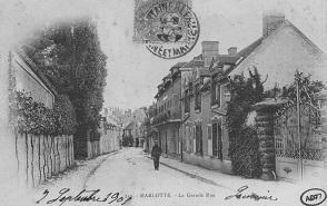 Vue de la rue Murger où Jean Renoir possède la villa Saint-El (à gauche) de 1922 à 1940.