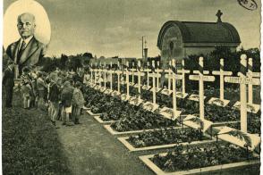 Carte postale : domaine de Moussy-le-Vieux, cimetière des Gueules Cassées