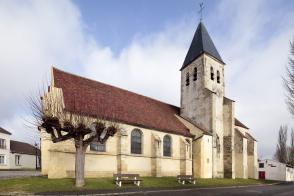 L’église Saint-Vincent de Moussy-le-Neuf après restauration, 2011.