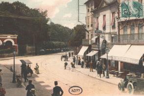 Fontainebleau, la Grande Rue.