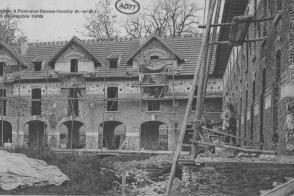 Maison de retraite des artistes dramatiques, en travaux avant l’ouverture. 