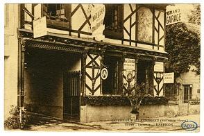 La maison de R. L. Stevenson. Barbizon, auberge du Bas-Bréau.
