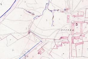 Plan cadastral de Suisnes.