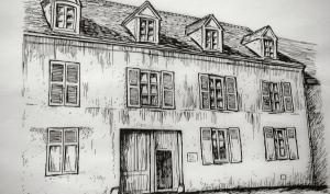 Illustration d'une façade de maison