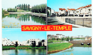 Carte postale de Savigny-le-Temple