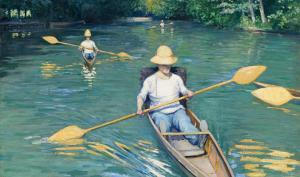 Périssoires, par G. Caillebotte, 1878
