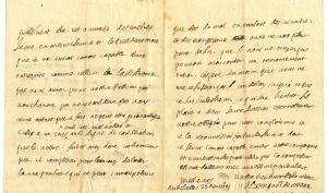 Lettre adressée par Bossuet à « ces messieurs du présidial de Meaux », à Versailles le 25 novembre 1699.