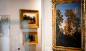 tableaux dans le musée de barbizon