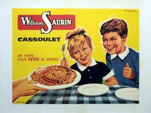 Une affiche de publicité emblématique William Saurin