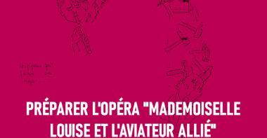 Caricature d'Hitler jouant du pipeau dont les notes de musique deviennent des marteaux qui frappent le crâne d'un élève