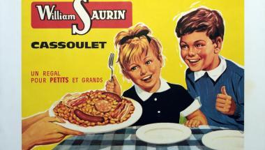 Une affiche de publicité emblématique William Saurin