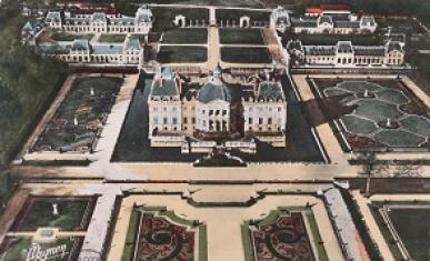 Le château de Vaux-le-Vicomte, carte postale.