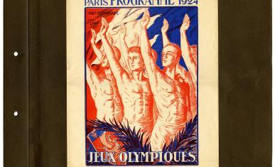 Affiche des JO de Paris 1924