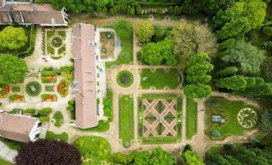 Vue aérienne du Musée-Jardin Bourdelle