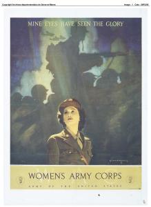 Affiche "Women's Army Corps" (AD77, 58FI295)