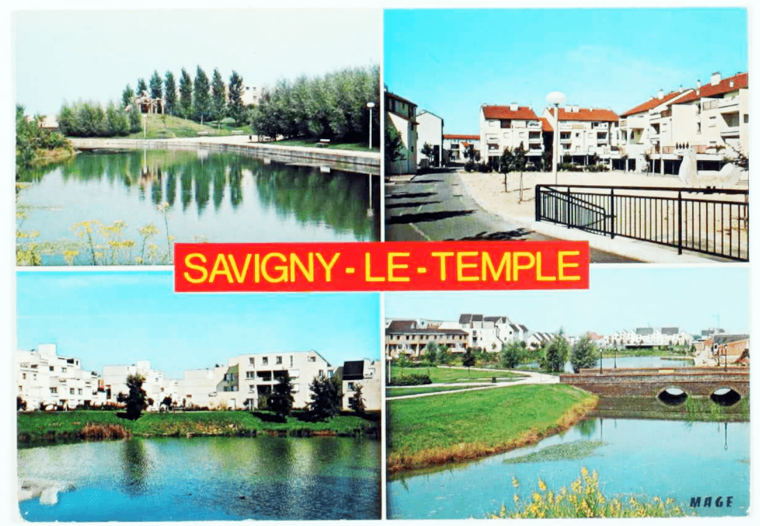 Carte postale de Savigny-le-Temple